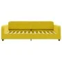Yellow velvet trundle sofa bed 80x200 cm by vidaXL, Beds and slatted bases - Ref: Foro24-3196927, Price: 238,47 €, Discount: %