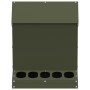 Comedero para pollos Verde Oliva 30 x 30 x 39 cm