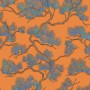 DUTCH WALLCOVERINGS Blue and orange pine wallpaper by DUTCH WALLCOVERINGS, Painted paper - Ref: Foro24-437400, Price: 44,78 €...