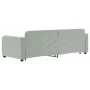 Sofá cama nido terciopelo gris claro 80x200 cm de vidaXL, Camas y somieres - Ref: Foro24-3196922, Precio: 267,00 €, Descuento: %