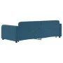 Ausziehbares Schlafsofa aus blauem Samt, 90 x 200 cm von vidaXL, Betten und Lattenroste - Ref: Foro24-3196928, Preis: 272,35 ...