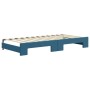 Sofá cama nido terciopelo azul 90x200 cm de vidaXL, Camas y somieres - Ref: Foro24-3196928, Precio: 272,01 €, Descuento: %