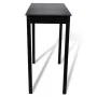 Bar table with 2 black bar chairs by vidaXL, Furniture sets for kitchens and dining rooms - Ref: Foro24-160727, Price: 321,74...