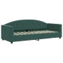 Sofá cama nido con colchón terciopelo verde oscuro 80x200 cm de vidaXL, Camas y somieres - Ref: Foro24-3197320, Precio: 415,1...