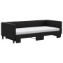 Trundle sofa bed with black fabric mattress 90x200 cm by vidaXL, Beds and slatted bases - Ref: Foro24-3196598, Price: 398,49 ...