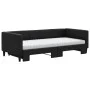 Trundle sofa bed with black fabric mattress 90x200 cm by vidaXL, Beds and slatted bases - Ref: Foro24-3196598, Price: 442,84 ...