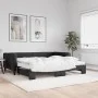 Sofá cama nido con colchón tela negro 100x200 cm de vidaXL, Camas y somieres - Ref: Foro24-3196603, Precio: 425,98 €, Descuen...