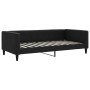 Trundle sofa bed with black fabric mattress 100x200 cm by vidaXL, Beds and slatted bases - Ref: Foro24-3196603, Price: 437,25...