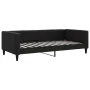 Trundle sofa bed with black fabric mattress 100x200 cm by vidaXL, Beds and slatted bases - Ref: Foro24-3196603, Price: 425,68...