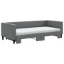 Trundle sofa bed with dark gray fabric mattress 90x200 cm by vidaXL, Beds and slatted bases - Ref: Foro24-3196597, Price: 444...