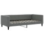 Ausziehbares Schlafsofa mit dunkelgrauer Stoffmatratze 100x200 cm von vidaXL, Betten und Lattenroste - Ref: Foro24-3196602, P...