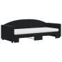 Trundle sofa bed with black velvet mattress 80x200 cm by vidaXL, Beds and slatted bases - Ref: Foro24-3197322, Price: 410,43 ...