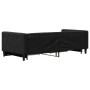Sofá cama nido con cajones tela negro 90x200 cm de vidaXL, Camas y somieres - Ref: Foro24-3196616, Precio: 255,35 €, Descuent...