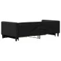 Trundle sofa bed with drawers black fabric 90x200 cm by vidaXL, Beds and slatted bases - Ref: Foro24-3196616, Price: 288,94 €...