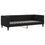 Trundle sofa bed with drawers black fabric 90x200 cm by vidaXL, Beds and slatted bases - Ref: Foro24-3196616, Price: 288,94 €...