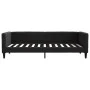 Trundle sofa bed with drawers black fabric 90x200 cm by vidaXL, Beds and slatted bases - Ref: Foro24-3196616, Price: 288,94 €...