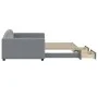 Sofá cama nido con cajones tela gris claro 100x200 cm de vidaXL, Camas y somieres - Ref: Foro24-3197229, Precio: 299,43 €, De...