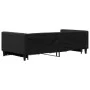 Trundle sofa bed with drawers black fabric 100x200 cm by vidaXL, Beds and slatted bases - Ref: Foro24-3196621, Price: 296,17 ...