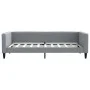 Sofá cama nido con cajones tela gris claro 90x190 cm de vidaXL, Camas y somieres - Ref: Foro24-3196624, Precio: 300,59 €, Des...