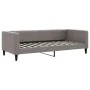 Trundle sofa bed with drawers taupe gray fabric 100x200 cm by vidaXL, Beds and slatted bases - Ref: Foro24-3196622, Price: 29...