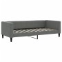 Trundle sofa bed with drawers dark gray fabric 90x200 cm by vidaXL, Beds and slatted bases - Ref: Foro24-3196615, Price: 276,...