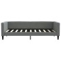 Trundle sofa bed with drawers dark gray fabric 90x190 cm by vidaXL, Beds and slatted bases - Ref: Foro24-3196625, Price: 312,...