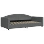 Sofá cama nido con cajones tela gris oscuro 100x200 cm de vidaXL, Camas y somieres - Ref: Foro24-3197230, Precio: 299,73 €, D...