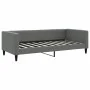 Trundle sofa bed dark gray fabric 90x190 cm by vidaXL, Beds and slatted bases - Ref: Foro24-3196589, Price: 274,11 €, Discoun...