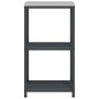 Estante de almacenamiento de cocina con estante Antracita Acero