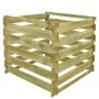 Square wooden slat composter 0.54 m3 by vidaXL, Composters - Ref: Foro24-41656, Price: 63,75 €, Discount: %