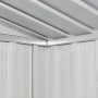 Garden storage shed, brown steel, 257x205x178 cm by vidaXL, Sheds - Ref: Foro24-47031, Price: 319,73 €, Discount: %