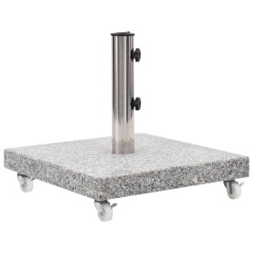 Square umbrella base made of 30 kg gray granite by vidaXL, Umbrella bases - Ref: Foro24-48563, Price: 99,21 €, Discount: %