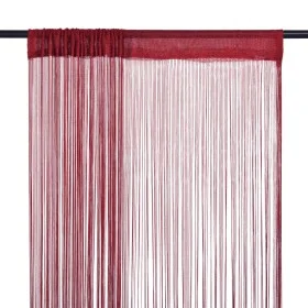 Fringe curtains 2 pieces 140x250 cm burgundy by vidaXL, Curtains and curtains - Ref: Foro24-132409, Price: 20,85 €, Discount: %
