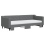 Trundle sofa bed with dark gray fabric mattress 80x200 cm by vidaXL, Beds and slatted bases - Ref: Foro24-3197440, Price: 417...