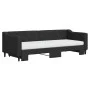 Sofá cama nido con colchón tela negro 80x200 cm de vidaXL, Camas y somieres - Ref: Foro24-3197441, Precio: 425,13 €, Descuent...