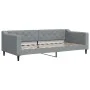 Sofá cama nido con colchón tela gris claro 90x200 cm de vidaXL, Camas y somieres - Ref: Foro24-3197444, Precio: 445,76 €, Des...
