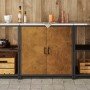 Gabinete de Almacenamiento para Cocina con estante Oxidado en Armarios de cocina | Comprar online en Foro24