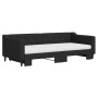 Trundle sofa bed with black fabric mattress 90x200 cm by vidaXL, Beds and slatted bases - Ref: Foro24-3197446, Price: 440,51 ...