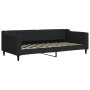 Ausziehbares Schlafsofa mit schwarzer Stoffmatratze 90x200 cm von vidaXL, Betten und Lattenroste - Ref: Foro24-3197446, Preis...