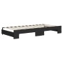 Ausziehbares Schlafsofa mit schwarzer Stoffmatratze 90x200 cm von vidaXL, Betten und Lattenroste - Ref: Foro24-3197446, Preis...