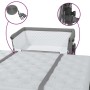 Crib with dark gray linen fabric mattress by vidaXL, Cribs and beds for children - Ref: Foro24-10290, Price: 130,85 €, Discou...