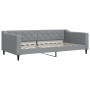 Ausziehbares Schlafsofa mit hellgrauer Stoffmatratze 100x200 cm von vidaXL, Betten und Lattenroste - Ref: Foro24-3197449, Pre...