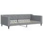Sofá cama nido con colchón tela gris claro 100x200 cm de vidaXL, Camas y somieres - Ref: Foro24-3197449, Precio: 435,85 €, De...