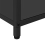 Gabinete de Almacenamiento para Cocina con estante Negro Acero