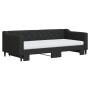 Trundle sofa bed with black fabric mattress 90x190 cm by vidaXL, Beds and slatted bases - Ref: Foro24-3197456, Price: 410,12 ...