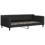 Trundle sofa bed with black fabric mattress 90x190 cm by vidaXL, Beds and slatted bases - Ref: Foro24-3197456, Price: 404,26 ...