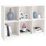 Solid white pine wood shelf 104x33x76 cm by vidaXL, Bookcases and shelves - Ref: Foro24-809967, Price: 125,80 €, Discount: %