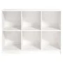 Regal aus massivem weißem Kiefernholz, 104 x 33 x 76 cm von vidaXL, Bücherregale und Regale - Ref: Foro24-809967, Preis: 123,...