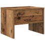 Armario de Noche 2 pcs Madera vieja 40 x 40 x 30 cm