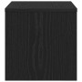 Armario de Noche 2 pcs Roble negro 40 x 40 x 30 cm